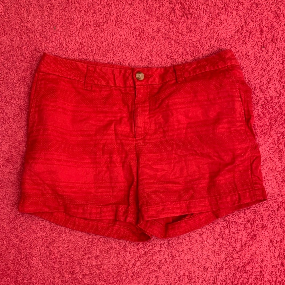 3/$7 Orange woman’s shorts - Picture 1 of 4